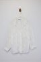 White Oversize Transparent Shirt Tdrss26Go00047 - 4