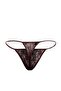 Kahverengi Pencere Detaylı Külotlu Dantelli Kapsız Örme Babydoll/Fantezi Gecelik TBBAW26DH00002 - 7