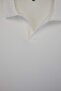 Ecru Regular/Normal Cut Soft Textured Interlock Polo Collar T-Shirt Tmnss26Po00034 - 5