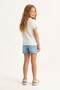 Anthracite-Stone-Ecru 3-Piece Girls' Printed Knitted T-Shirt Tkdss26Ts00022 - 3