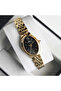 Yellow steel band women's watch fm88732a-b2 functions active waterproof gift packaged - 2
