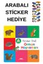 Car Sticker with Gift – MİNİK KİTAPLARIM – Special for Babies - Forest Animals