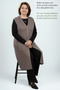 Women's Plus Size Knitwear Spring Summer Accordion Stretchy Knit Standard Long Mercerized Mother Vest - 7