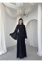 Women's Ruffled Long Sleeve Tulle Long Dress