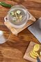 Enamel Frying Pan 22 cm White - 3 Pieces - Induction Compatible - 3