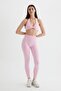 Amara Sports Leggings Seamless High-Waisted Stretchy Shaping and Sculpting Leggings