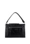 Women's Faux Leather Black Patent Leather Handbag