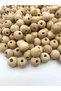 18mm Raw Wood Beads (50Gr, ~25 Beads) - 3