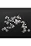 100 Pieces of 10mm Transparent Earring Stoppers, Earring Clips, Silicone Earring Backs