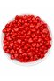 10mm Red Color Heart Model Plastic Beads, Hobby Jewelry Making Beads (25gr,~60 Pieces)