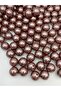 20mm Brown Plastic Pearl Beads, Beads for Bag and Jewelry Making (250 Gr,~60 Pcs) - 2