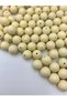 16mm Matte Cream Color Beads, Bag of Hobby Jewelry Making Beads (100Gr, ~40 Beads) - 2