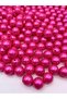 16mm Fuchsia Color Plastic Pearl Beads, Beads for Bag and Jewelry Making (100 Gr,~43 Pieces)