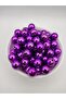 100 Gr 16mm Metalized Purple Color, Beads