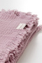 Brighton 90X100Cm Organic 4 Layer Plum Color Muslin Blanket 100% Cotton Muslin - 4