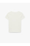 Hibiscus Printed Slim Fit Short Sleeve Crew Neck T-Shirt - 3