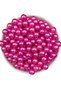 12mm Fuchsia Color Glass Pearl Beads, Jewelry Accessory Making Beads (50Gr,-23Pieces)