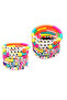 Boxed 6-8-10mm Round Mixed Color Beads and Metal Clasp Set, Hobby Jewelry Making Beads - 2