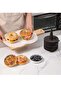 6-Piece Silicone Donut Molds, Coffee Color Baking Pan for Pastry & Cake Making - 3