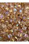 100gr 14mm Mink Color Cube with Janjan, Cubic Model Acrylic Beads, jewelry, bag Beads (100GR,~80PCS) - 3