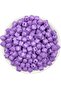 100gr 10mm Opaque Lilac Color Cube, Cubic Model Acrylic Beads, Bag Beads (100GR,~200 PCS)