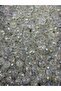 Transparent Color Flat 10mm Janjan Acrylic Beads, Shiny Jewelry, Bag Making Beads (50gr,~150 Pieces)