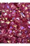 100gr 10mm Janjan Fuchsia Cube, cubic Model Acrylic Beads, jewelry, bag Beads (100GR,~180 PCS) - 4