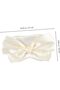 Soft Silk Sleep Eye Mask with Bowknot, Comfortable Light-Blocking for Travel & Home - 3