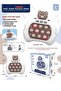 Pop Fidget Game Console, 4 Modes Push Bubble Puzzle, Decompression Interactive Toy for Kids