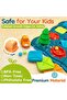 Kids STEM Board Game, Logical Road Builder Puzzle, Brain Teaser for 3-7 Year Olds - 4
