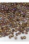 14mm Brown Honeycomb Model Acrylic Beads with Janjan, Jewelry Making Hobby Beads (100gr,~80Pcs)