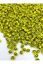 25Gr Yellow Color 4X7Mm Smile, Smiling Face Beads, Flat Plastic Face Beads (25 Gr, ~200 Pieces) - 2
