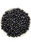 50gr Black Color Formless Shapeless Plastic Luxury Baroque Pearl Beads, Trapezoid Pearl (~250 Pieces)