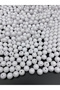 Opaque Round, White Color 100gr 10mm Opaque Ball Model Acrylic Beads, Bag Beads (100gr, ~ 175 pieces))