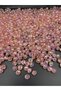 100gr Salmon/ Coral Color Oblate 10mm Janjan Acrylic Beads, Jewelry, Bag Making Beads (300 Pieces)