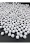 12mm Opaque Honeycomb, White Color 100gr 12mm Opaque Honeycomb Acrylic Beads, Bag Beads (100gr,~100 Pieces)