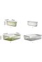 2-Tier Desktop Organizer, Multipurpose Storage Container with Handles, Light Green - 4