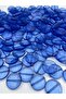 100gr Cobalt Blue 25mm Flat Flat Round Acrylic Beads, Jewelry, Bag Making Beads (100gr~40 Pieces), - 2