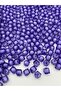 10mm Purple / Dark Lilac Color Acrylic Cube Beads with Beads Inside, Jewelry, Bag Making Beads (100gr, ~250 Pieces) - 3