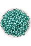 50gr 8mm Emerald Green Acrylic Cube Beads with Beads Inside, Jewelry, Bag Making Beads (50gr,~180 Pieces)