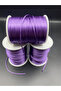 10 Meters Flush Thread, Purple / Lilac Color Flush Thread, 1mm Flush Thread / Rat Tail Jewelry Bracelet Thread - 2