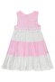 Floral Lace Dress for 6-9 Years Old - Pink - 2