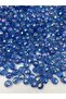 14mm Saxe / Dark Blue Honeycomb Model Acrylic Beads with Janjan, Jewelry Making Hobby Beads (100gr,~80Pcs) - 4