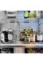 15.75'' Clear Rectangular Lazy Susan Turntable Organizer for Refrigerator, Kitchen, Pantry Storage - 7