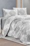 Ethnic Gray 100% Cotton Pieces Single Duvet Cover Set 160X220 cm