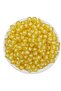 50gr 8mm Yellow Color Acrylic Cube Model Beads with Beads Inside, Jewelry, Bag Making Beads (50gr,~180 Pieces)