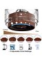Portable Coffee Grinder Set, Electric & Manual, 5 Grinding Settings, Ceramic Blades, Travel Mug - 4