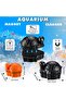 2 Pcs Magnetic Aquarium Algae Cleaner, Tortoise Shape Glass Scraper for Fish Tank - 2