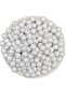 Opaque Honeycomb, White Color 100gr 10mm Opaque Honeycomb Model Acrylic Beads, Bag Beads (100gr,~200 PCS) - 7