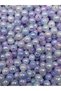 100gr 10mm Blue-Purple/Lilac Marbled Pastel Pearl Beads, Jewelry, Bag Beads (~200 Pieces) - 2